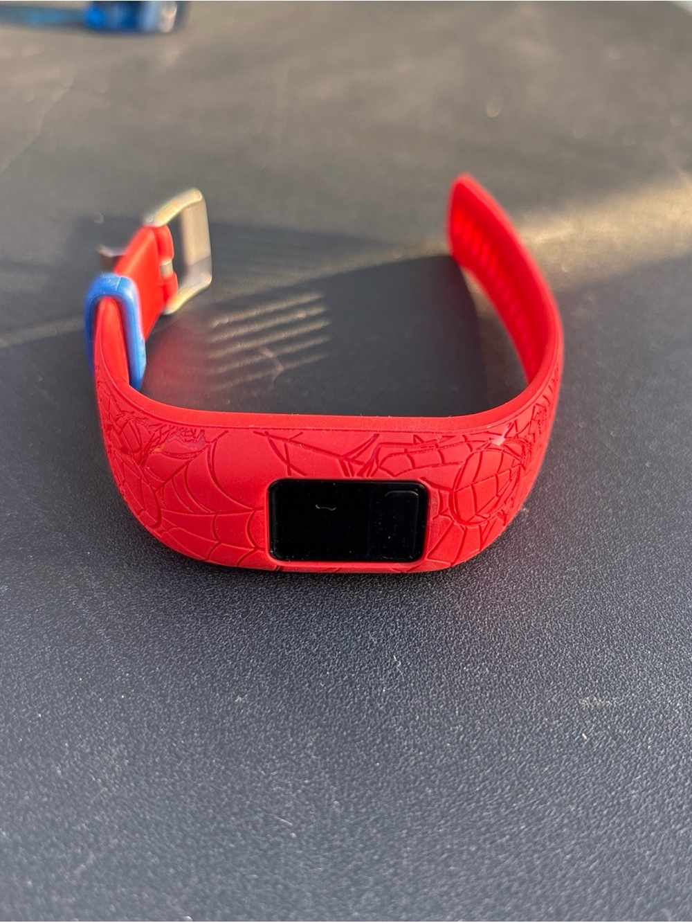 Garmin Vivofit Jr 2 Spider-Man Kids Fitness Tracker 5ATM NEEDS BATTERY *UNTESTED